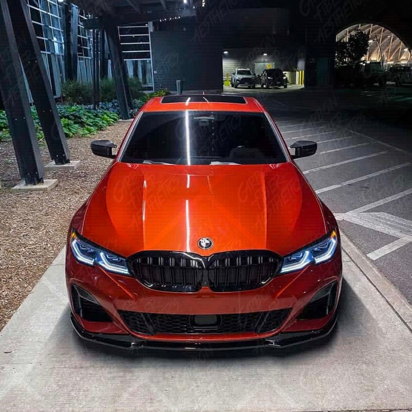 BMW G20 3 Series M340 330 Gloss Black M Performance Style Mirror Caps