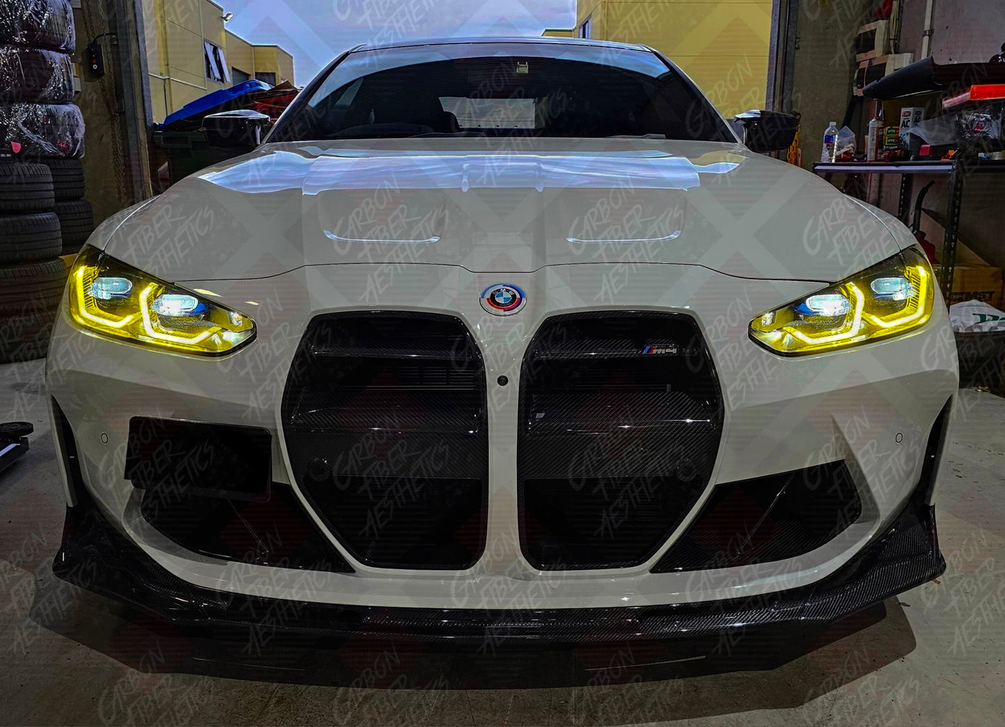 BMW G8X CSL STYLE Yellow DRL Modules G80 M3 G82 M4 G83 M4
