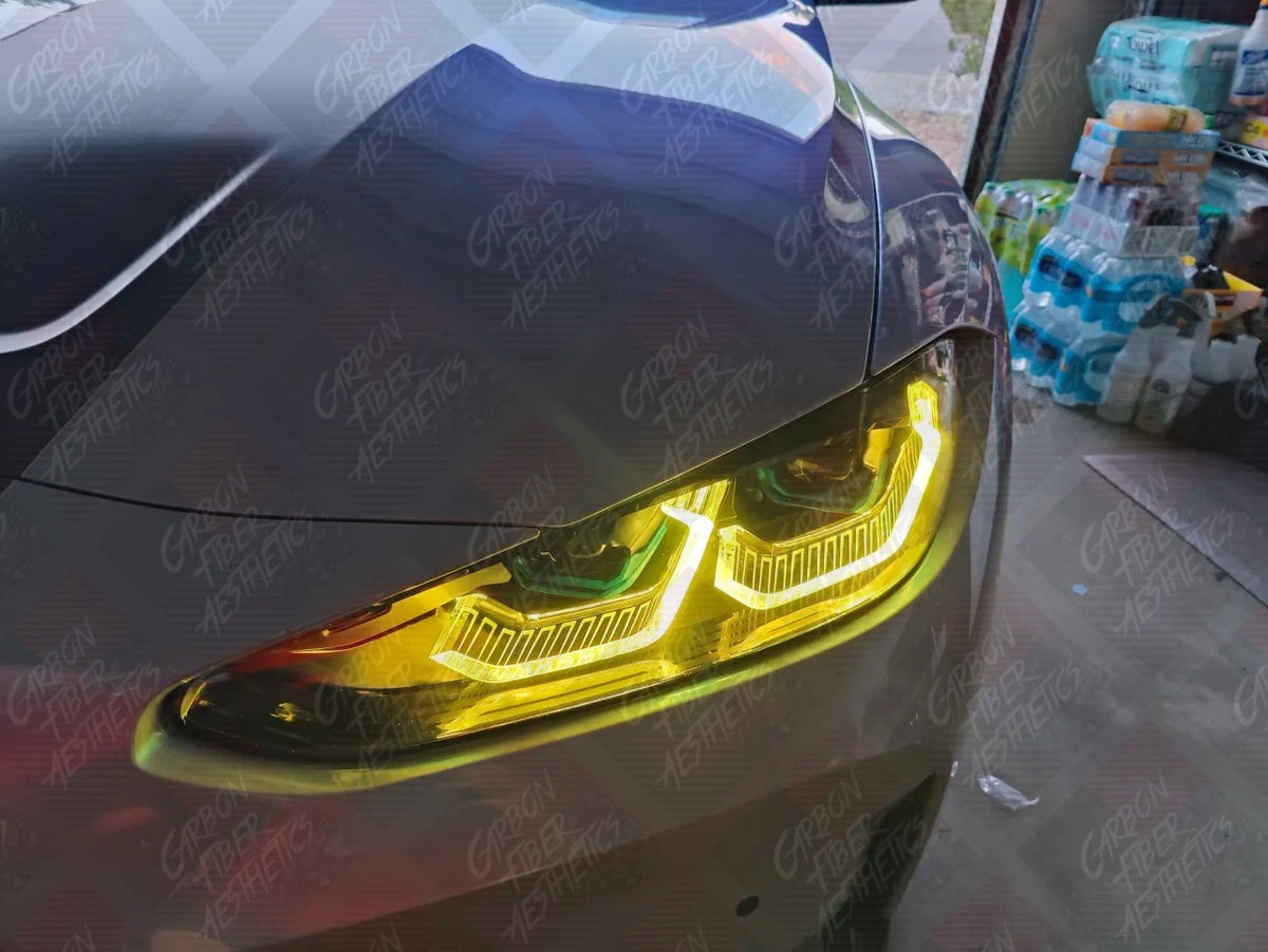 BMW G8X CSL STYLE Yellow DRL Modules G80 M3 G82 M4 G83 M4