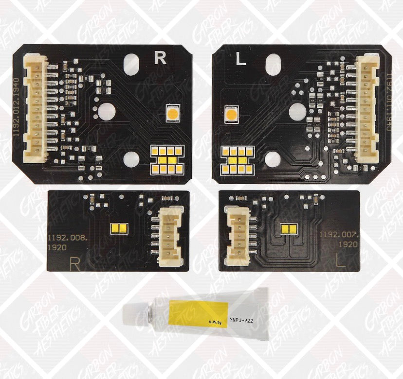 BMW G8X CSL STYLE Yellow DRL Modules G80 M3 G82 M4 G83 M4