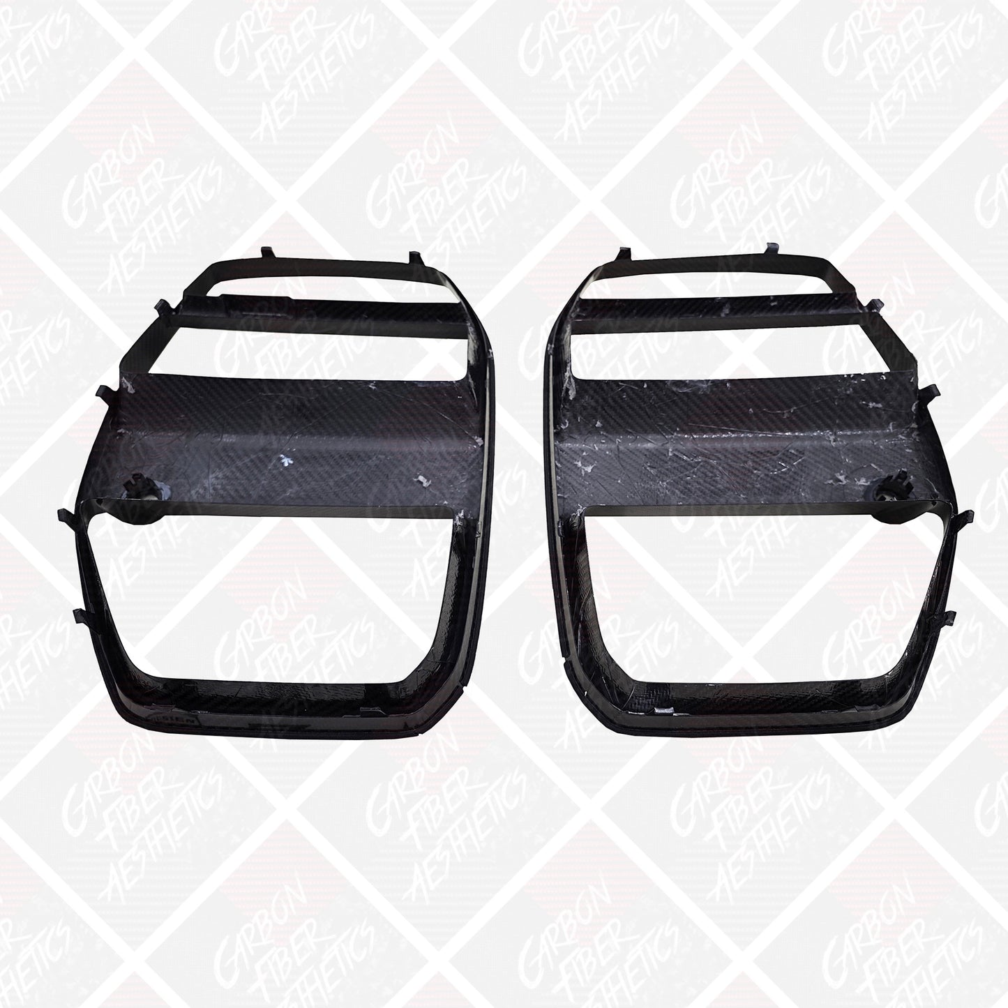 BMW G80 M3 G82 M4 G83 M4 Dry Carbon Fiber Vorsteiner Style Grille