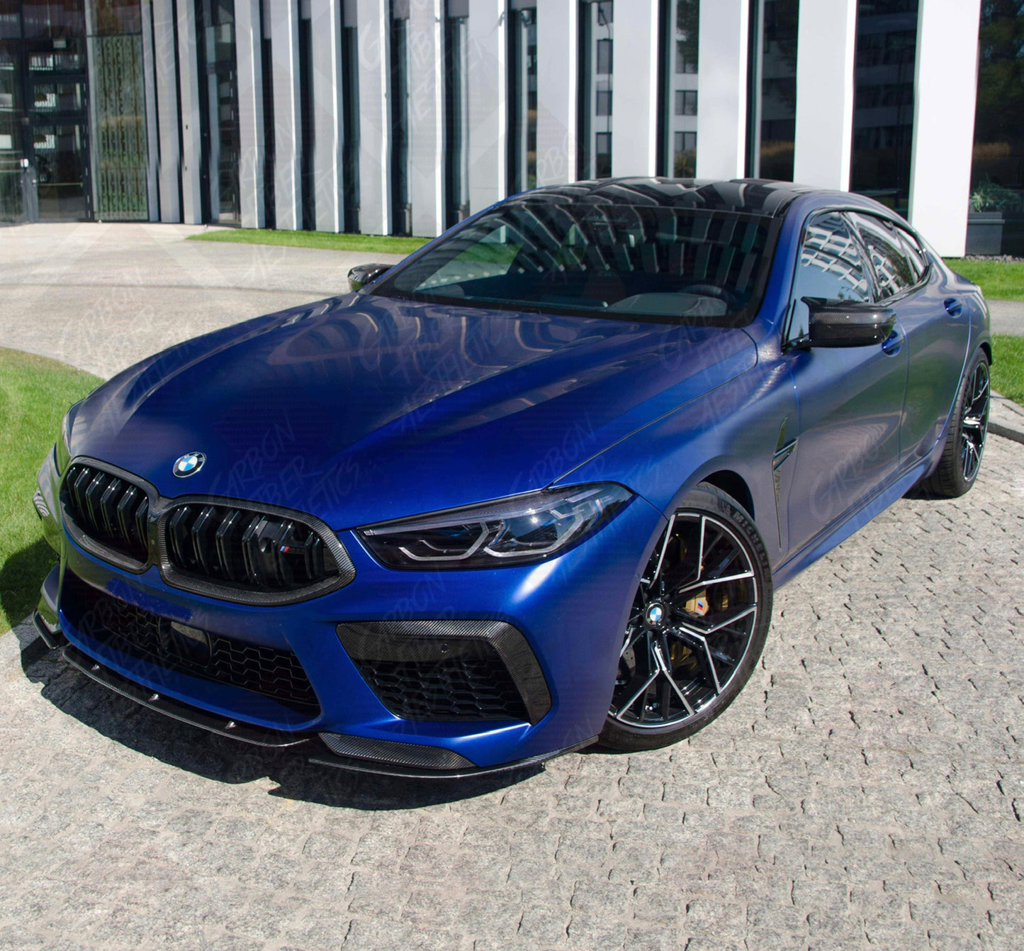 BMW F91 F92 F93 M8 Sterckenn Style Dry Carbon Fiber Front Lip