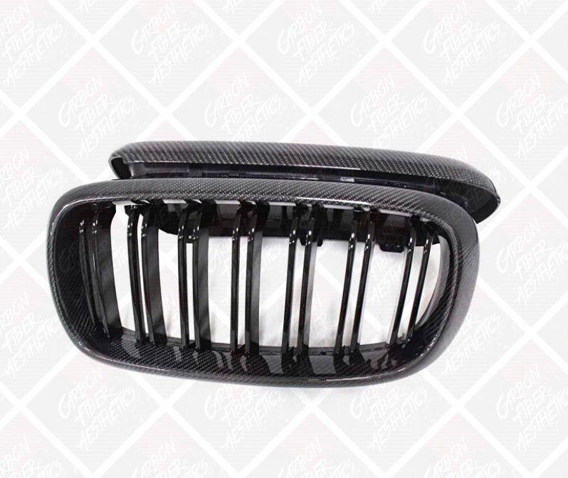 BMW X5M F85 X6M F86 F16 X6 F15 X5 Carbon Fiber Front Grilles
