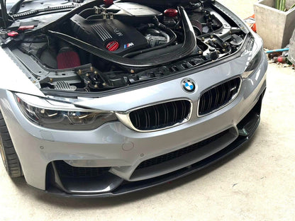 Lèvre avant style M Performance pour BMW F80 M3 F83/F82 M4 en fibre de carbone sèche 