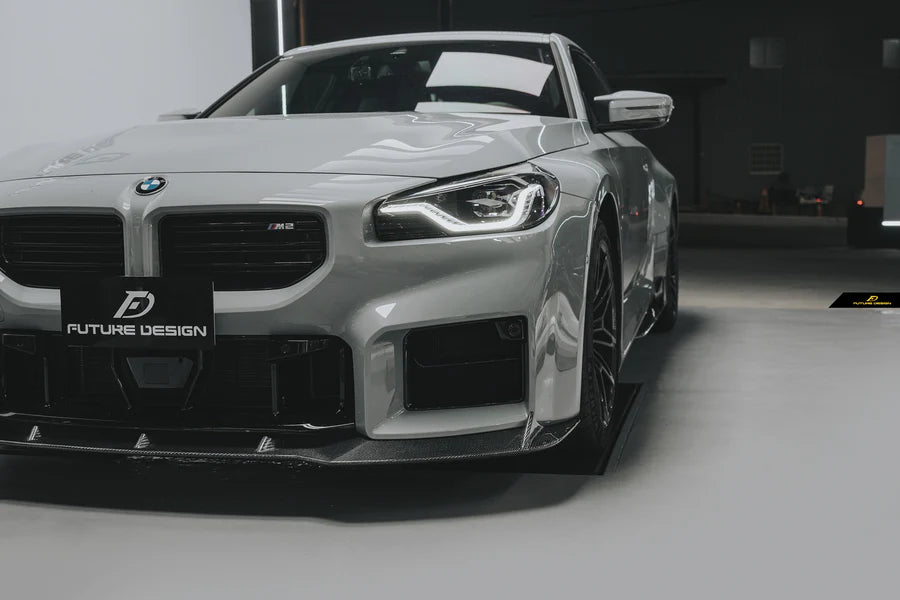 BMW 2023+ G87 M2 Carbon Fiber Front Lip Future Design V1