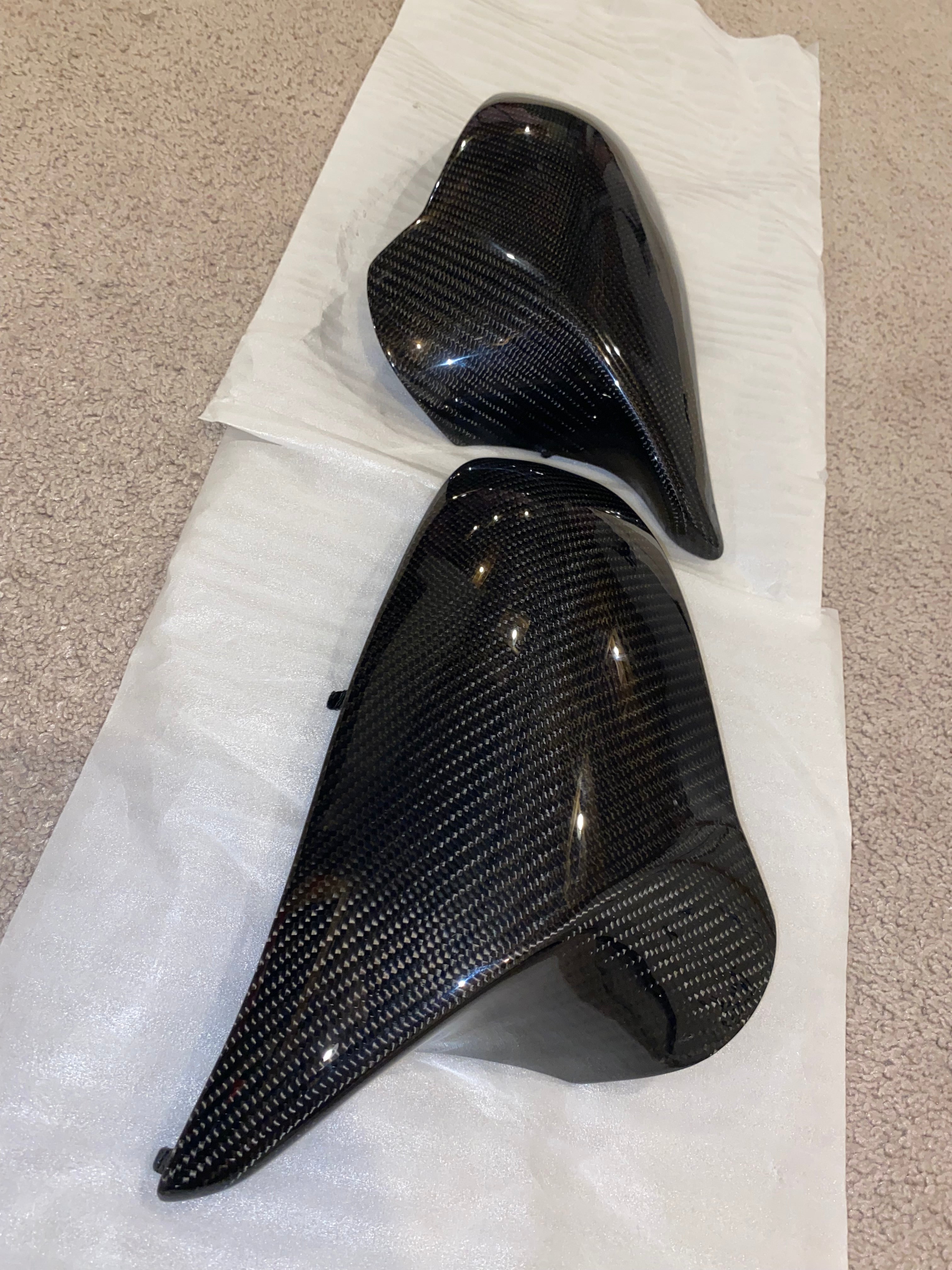BMW M3 M4 Carbon Fiber Mirror Caps F80 F82 F83 M Performance 2014-2020