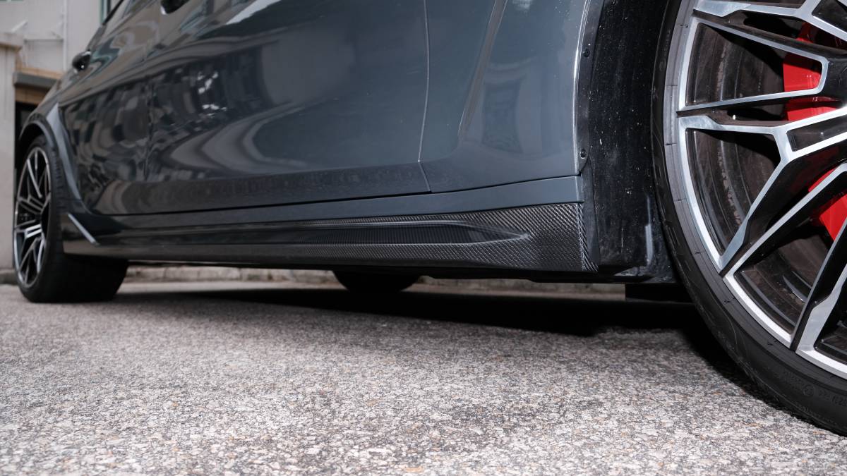 BMW M3 Carbon Fiber Side Skirts G80/G81 M Performance Style 2021–2026