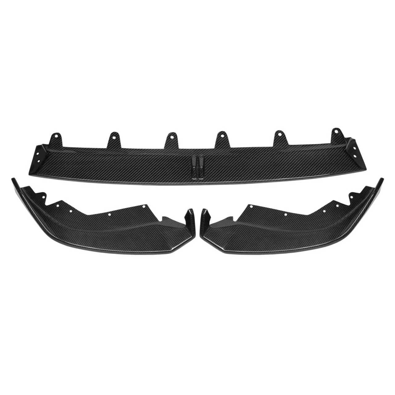 BMW G20 G21 Carbon Fiber Front lip TAKD AO Style 2023-26 M Sport LCI