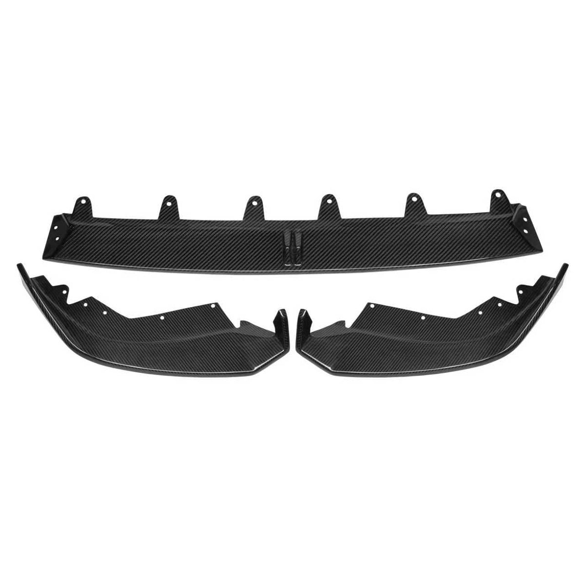 BMW G20 G21 Carbon Fiber Front lip TAKD AO Style 2023-26 M Sport LCI