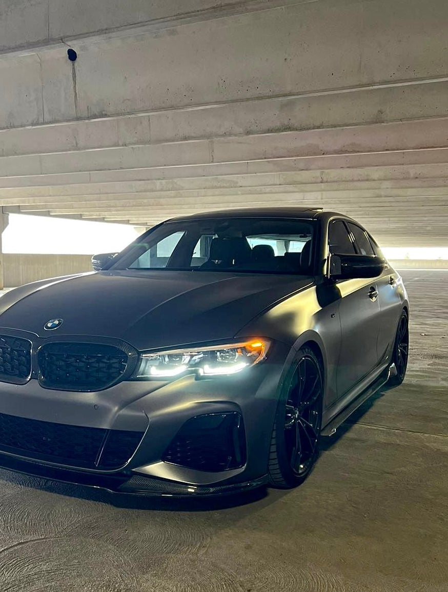BMW 3 Series Carbon Fiber Side Skirts Wide Type G20/G21 LCI/Pre 19-25