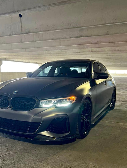 BMW 3 Series Carbon Fiber Side Skirts Wide Type G20/G21 LCI/Pre 19-25