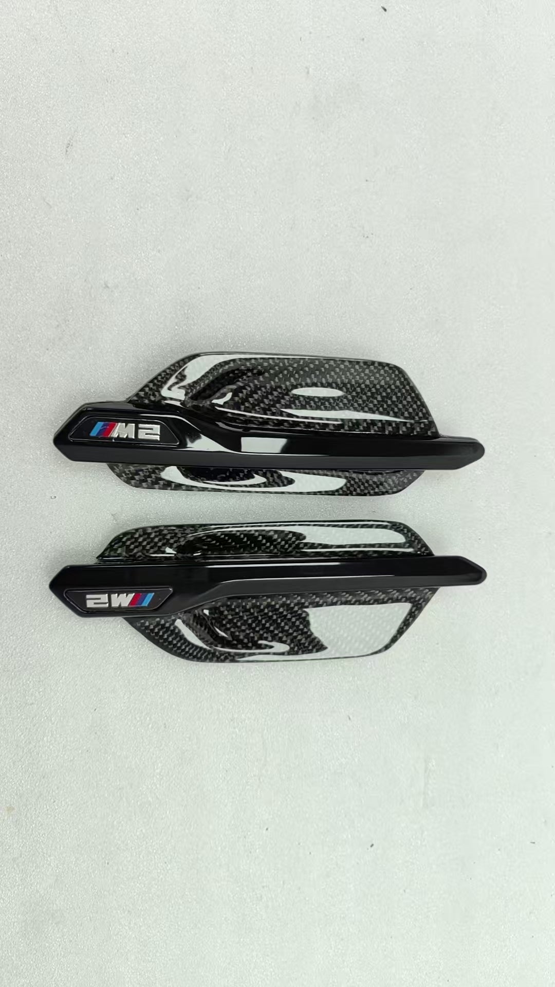 BMW F87 M2 M2C Carbon Fiber Fender Vent Trims Covers 2016-2021