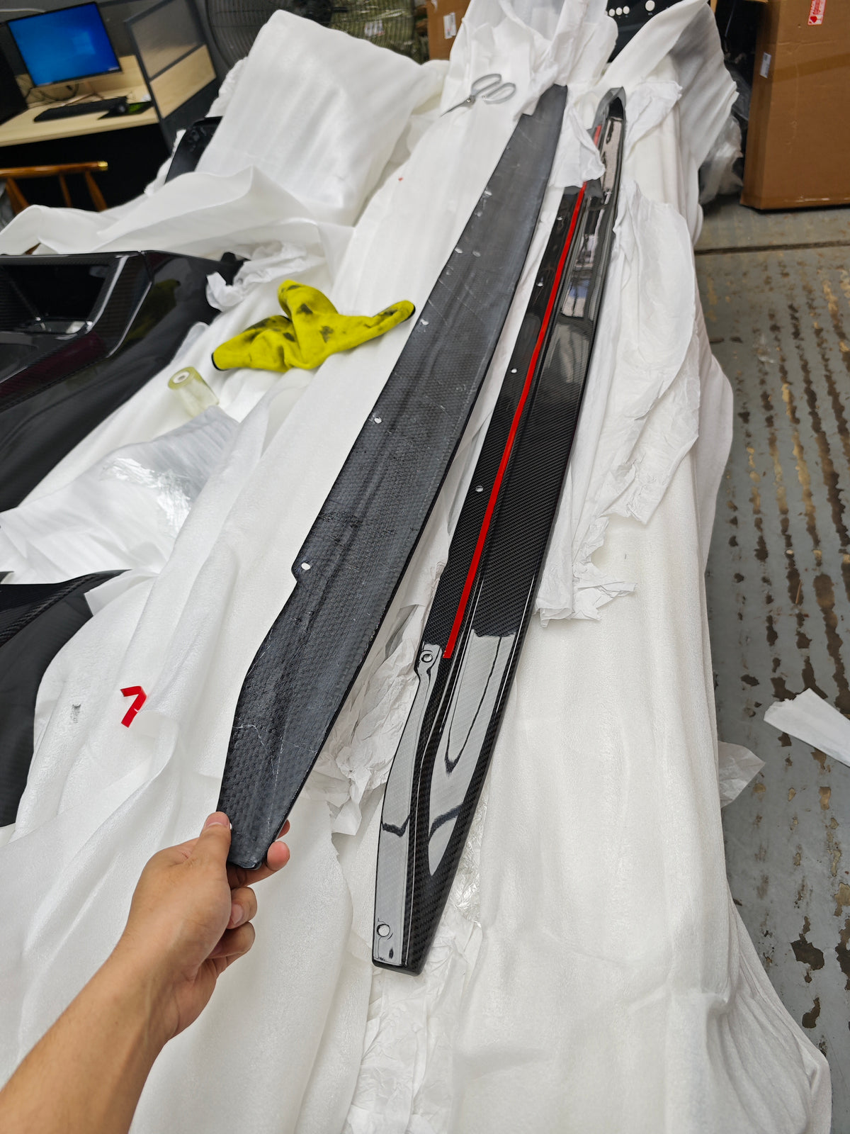 BMW M3 M4 Carbon Fiber MHC Style Side Skirts 2021–2026 G80 G81 G82 G83