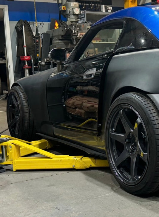 Honda S2000 Carbon Fiber Side Skirts AP1 AP2 1999-2009 V Style