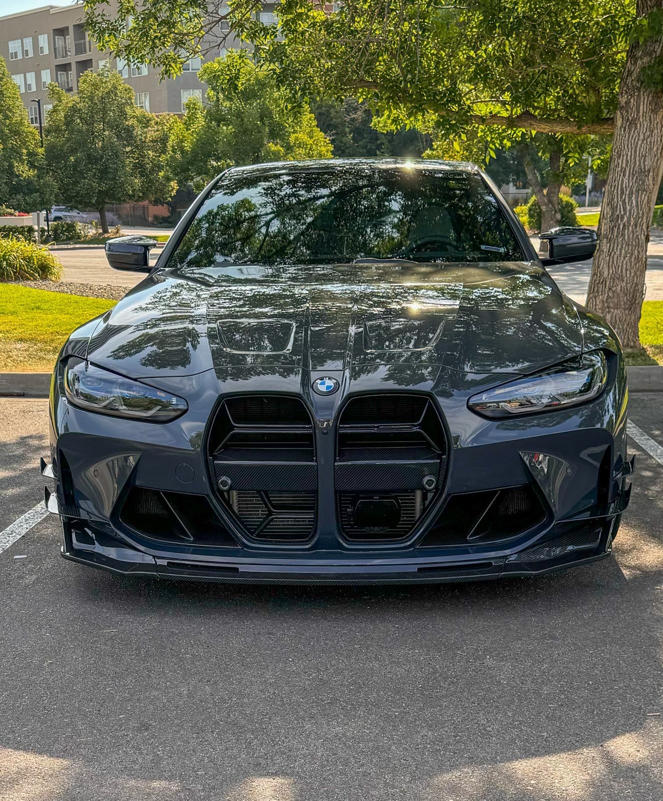 BMW M3 M4 Carbon Fiber Mirror Caps 2021-26 G80 G81 G82 G83