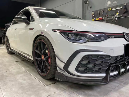 Volkswagen Golf 8 GTI Carbon Fiber Front Lip Karbel Design MK8 2020-24