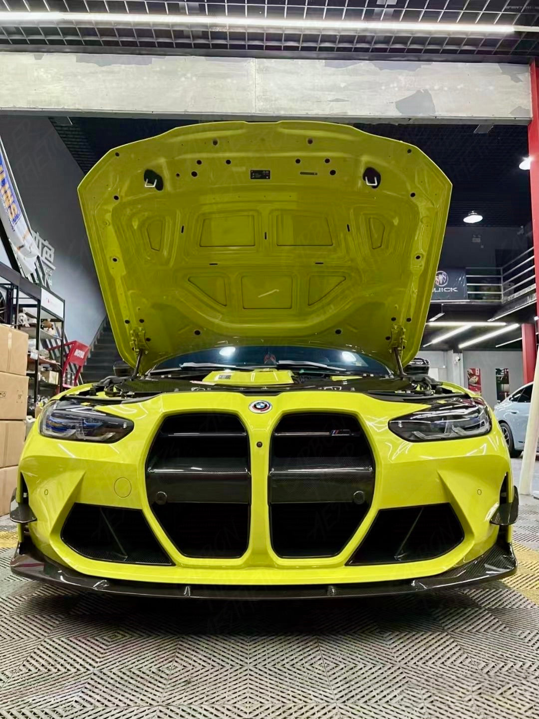 BMW G81/G80 M3 G83/G82 M4 Dry Carbon Fiber 3D Style Front Lip 2021+