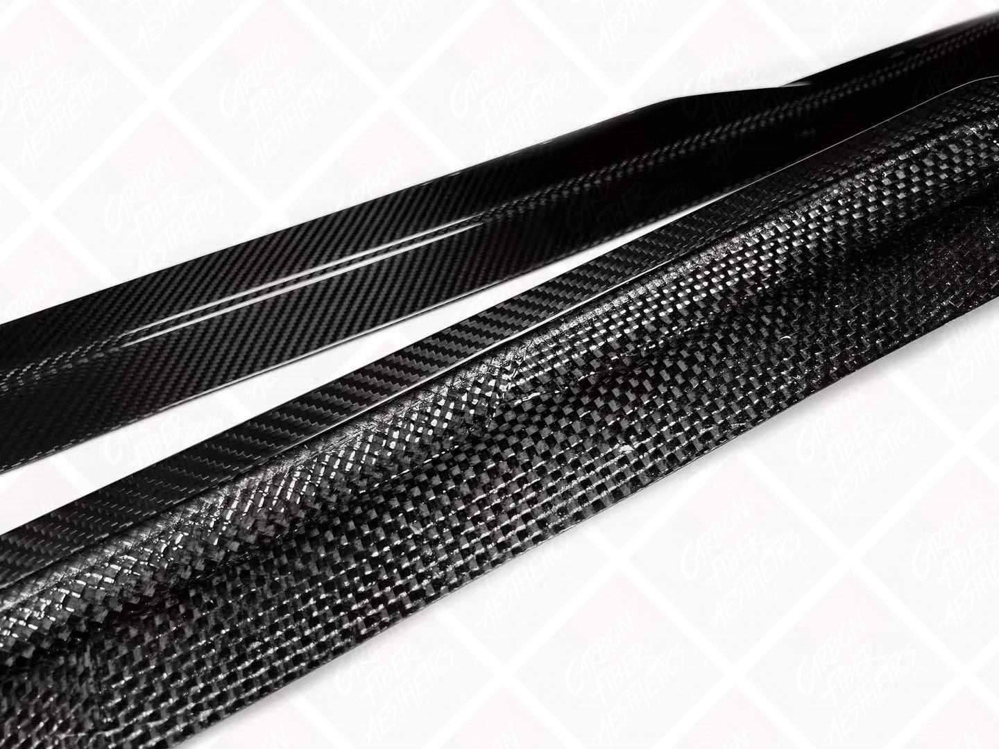 BMW G87 M2 2023+ MHC R44 Style Dry Carbon Fiber Side Skirts