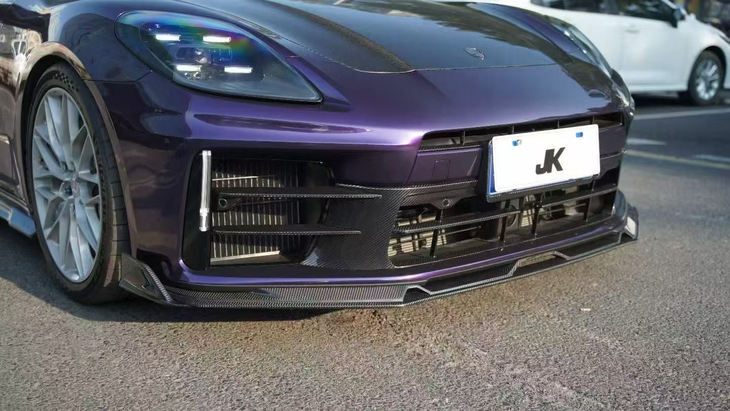 Porsche Panamera 976 Carbon Fiber Front Lip AE Design 2024-2026