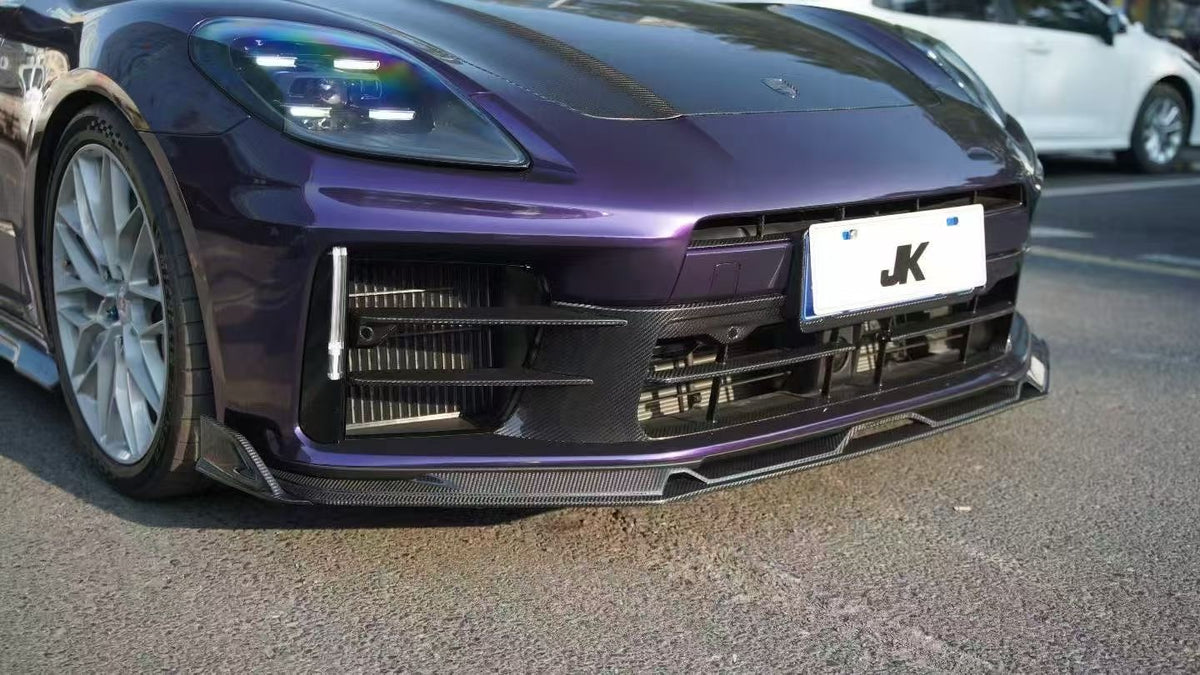 Porsche Panamera 976 Carbon Fiber Front Lip AE Design 2024-2026