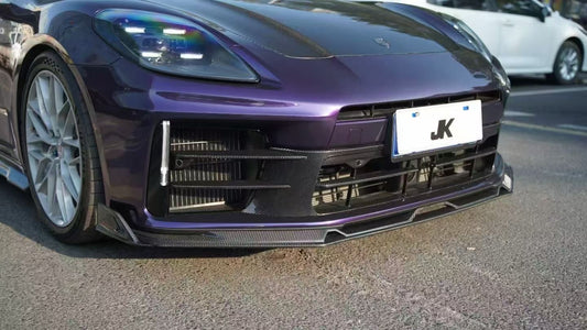 Porsche Panamera 976 Carbon Fiber Front Lip AE Design 2024-2026