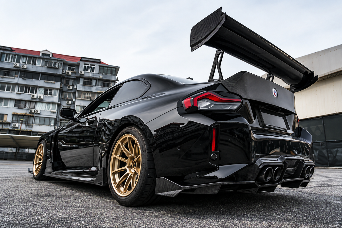 BMW G87 M2 Aerowise DRS Carbon Fiber Wing Spoiler 2023+