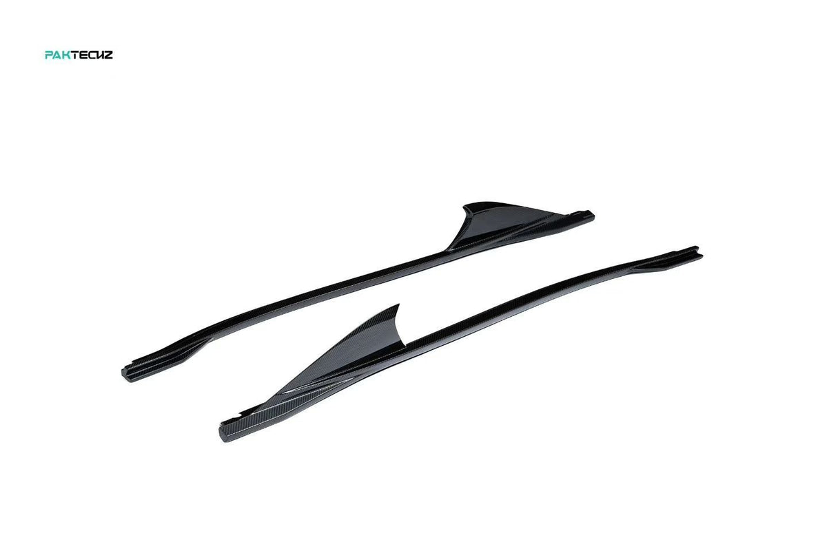 Jupes latérales en fibre de carbone Lotus EMIRA Paktechz Design 