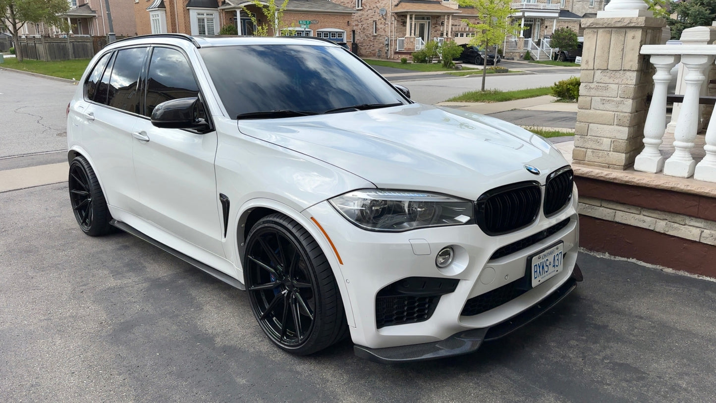 BMW F85 X5M F86 X6M Vorsteiner Style Carbon Fiber Front Lip