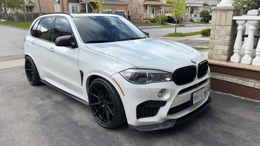 BMW X5M F85 X6M F86 Vorsteiner Style Carbon Fiber Front Lip 2014-2019