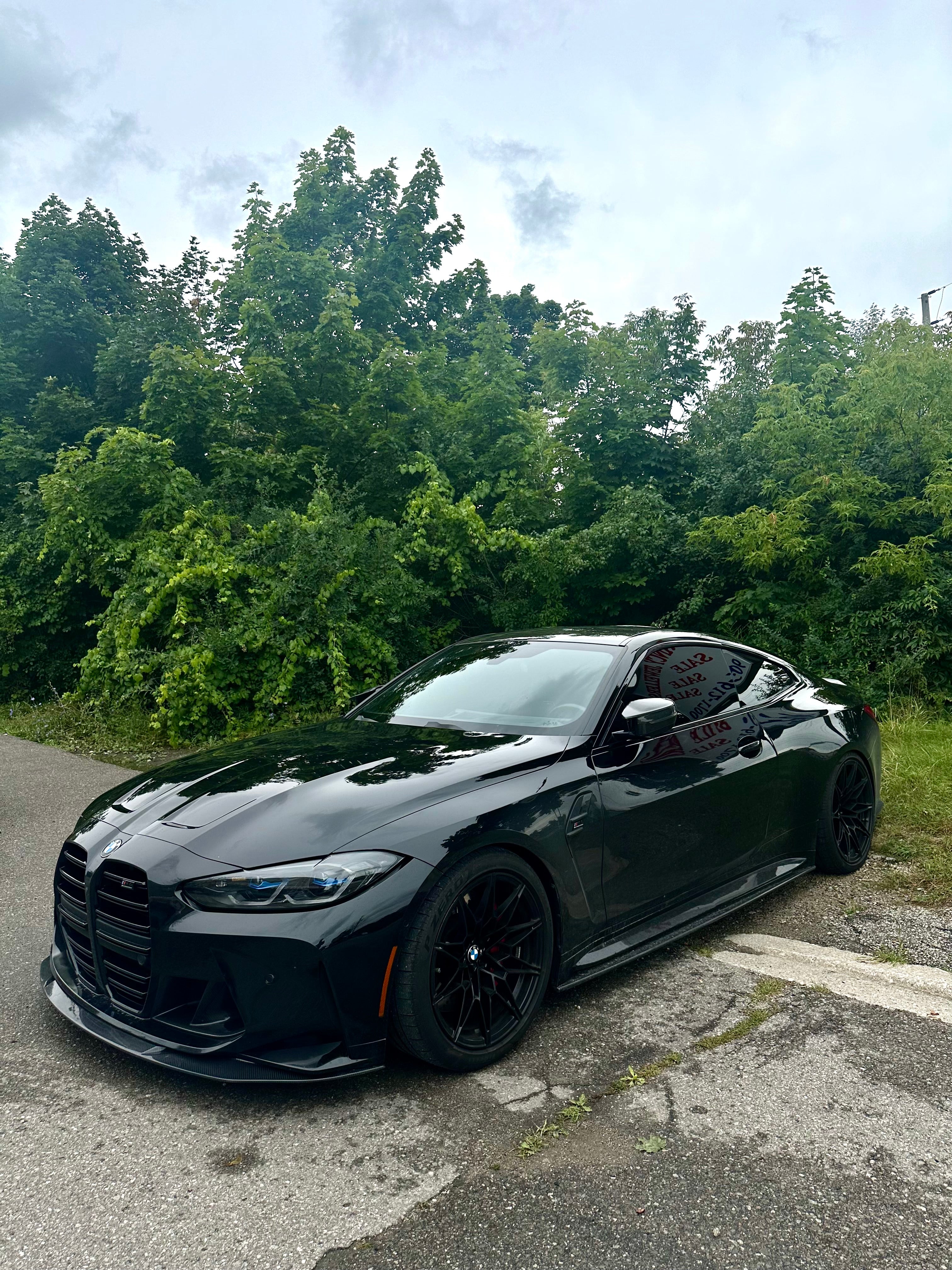 BMW M3 M4 Carbon Fiber MHC Style Front Lip 2021–2026 G80 G81 G82 G83