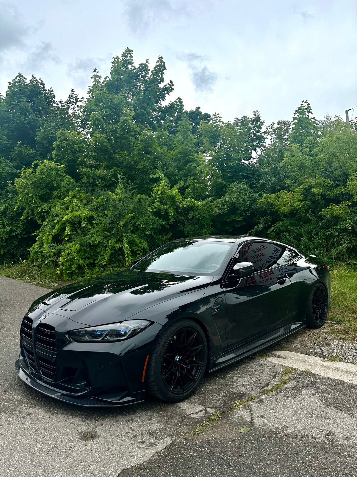 BMW M3 M4 Carbon Fiber MHC Style Front Lip 2021–2026 G80 G81 G82 G83
