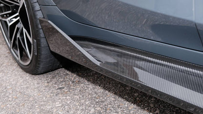 Bas de caisse en fibre de carbone sèche style M Performance pour BMW M3 G81/G80 (à partir de 2021) 