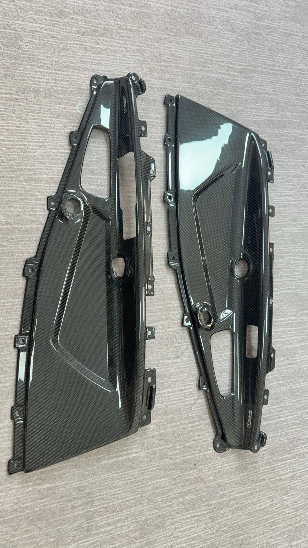 Honda S2000 Carbon Fiber Door Panels/Cards AP2 2004-09 OEM Replacement