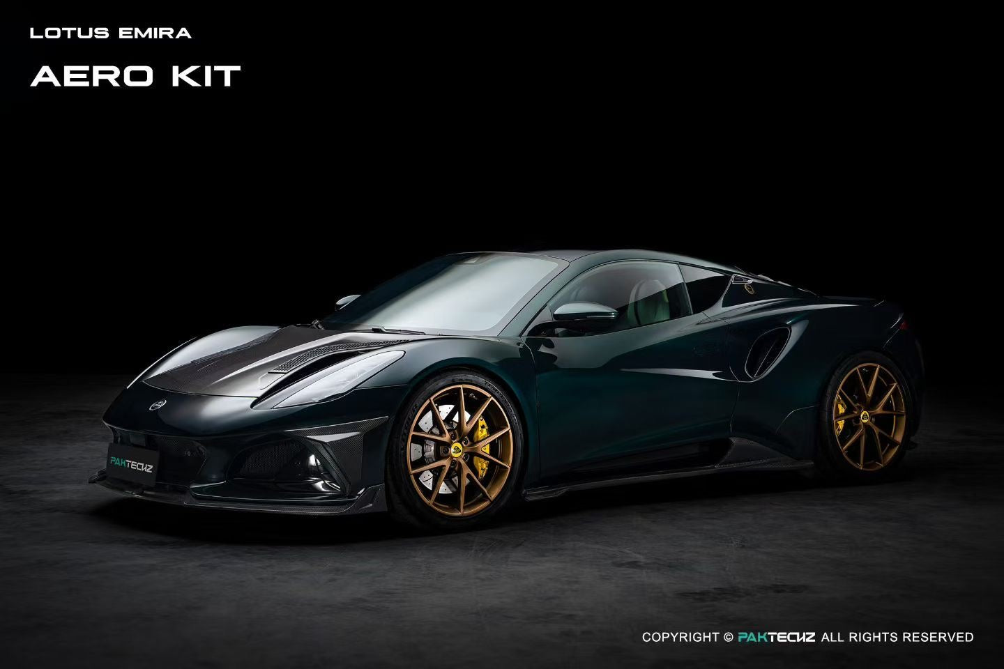 Lotus EMIRA Paktechz Design Carbon Fiber Front Canards 2022+