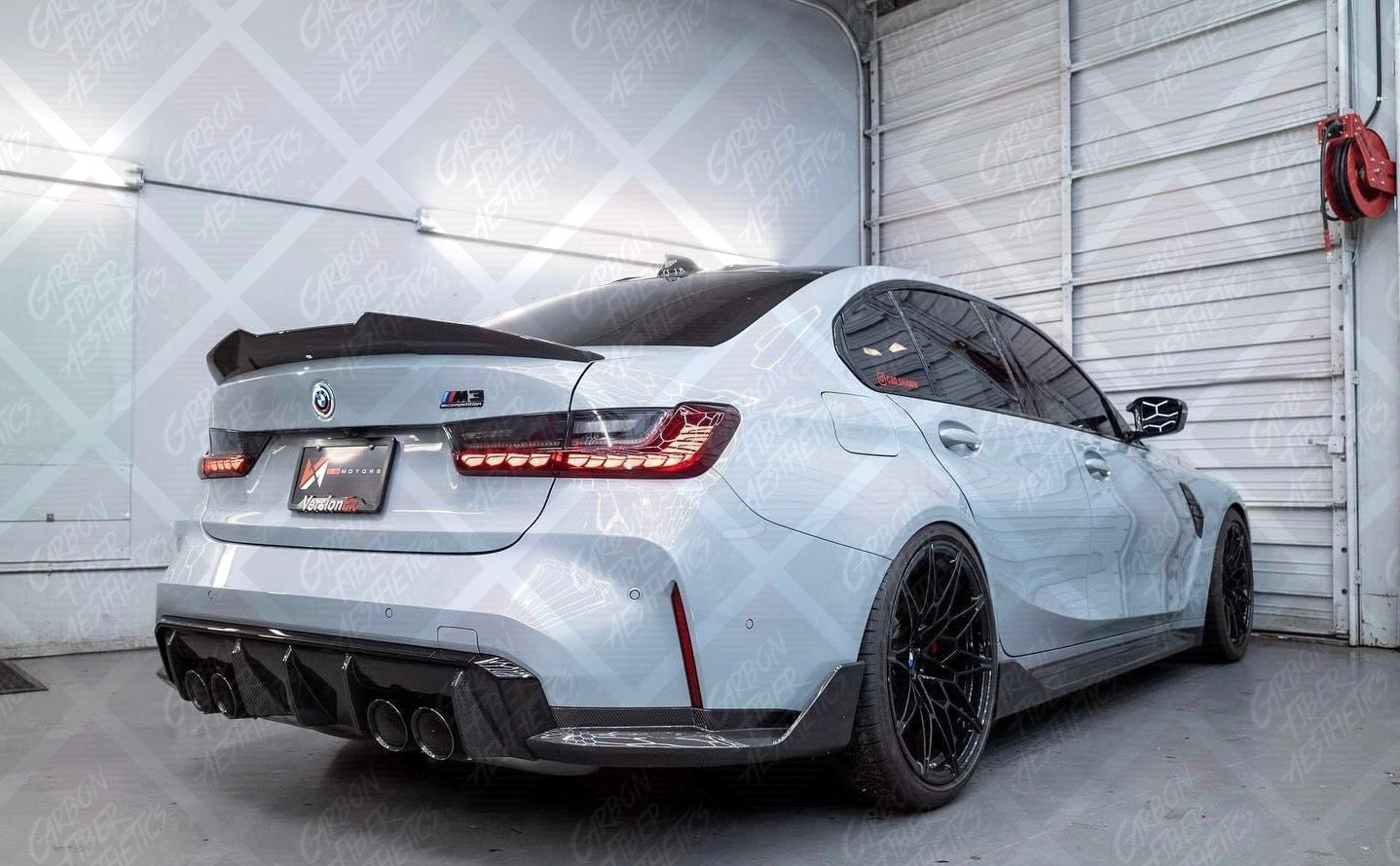 BMW G80 M3 Dry Carbon Fiber M Performance Style Side Skirts