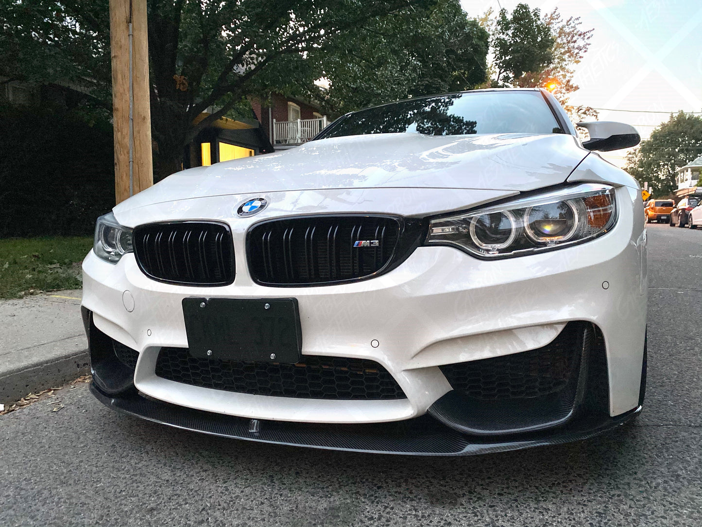 BMW F80 M3 F82/F83 M4 M Performance Style Dry Carbon Fiber Front Lip