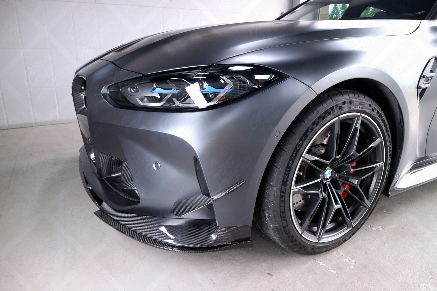 BMW G81/G80 M3 G83/G82 M4 Dry Carbon Fiber 3D Style Front Lip 2021+