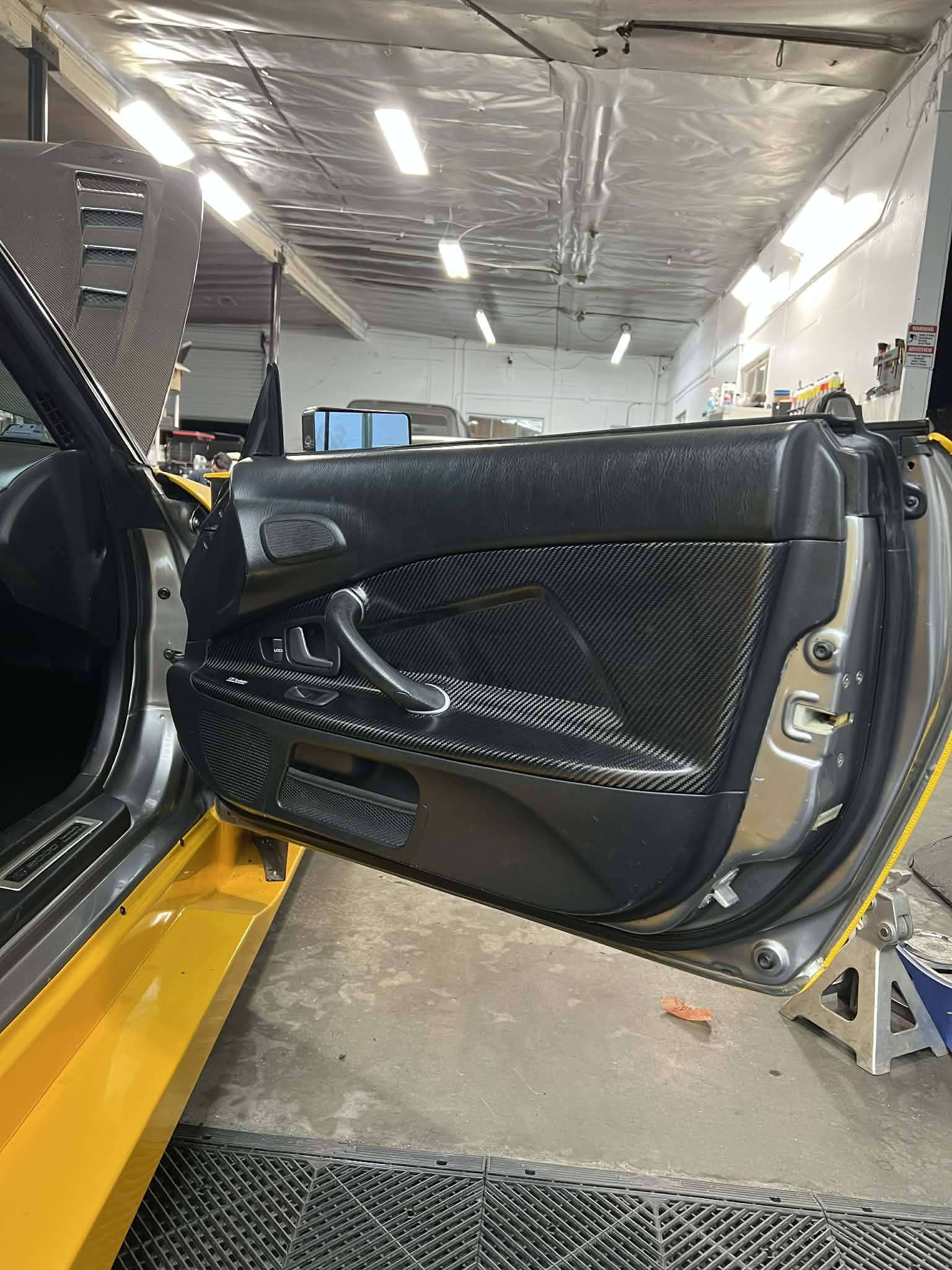 Honda S2000 Carbon Fiber Door Panels/Cards AP2 2004-09 OEM Replacement