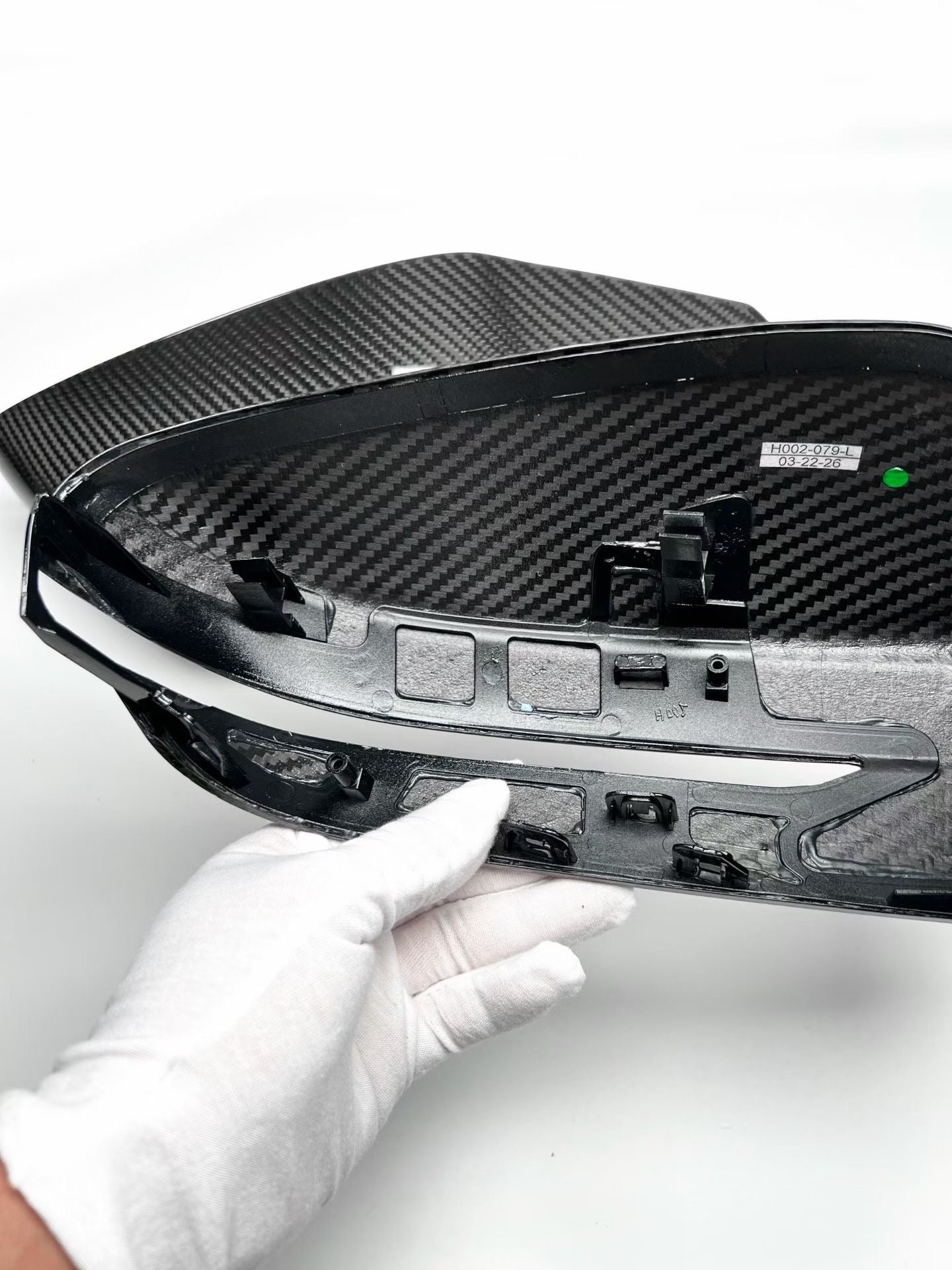 BMW M3 M4 Carbon Fiber Mirror Caps 2021-26 G80 G81 G82 G83