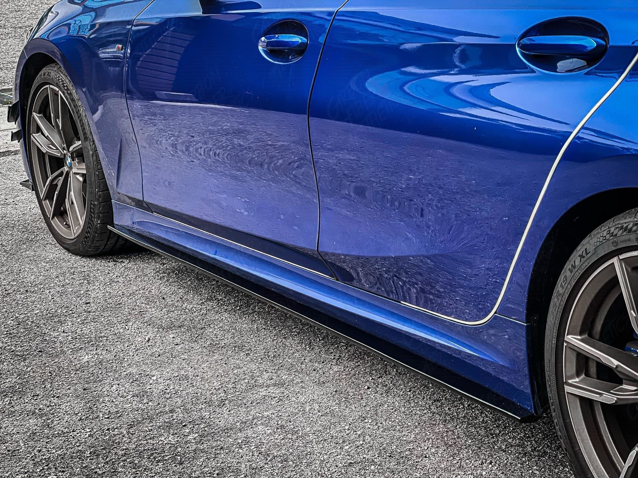 BMW 3 Series Gloss Black Side Skirts G20/G21 LCI/Pre 19-26 Full Length