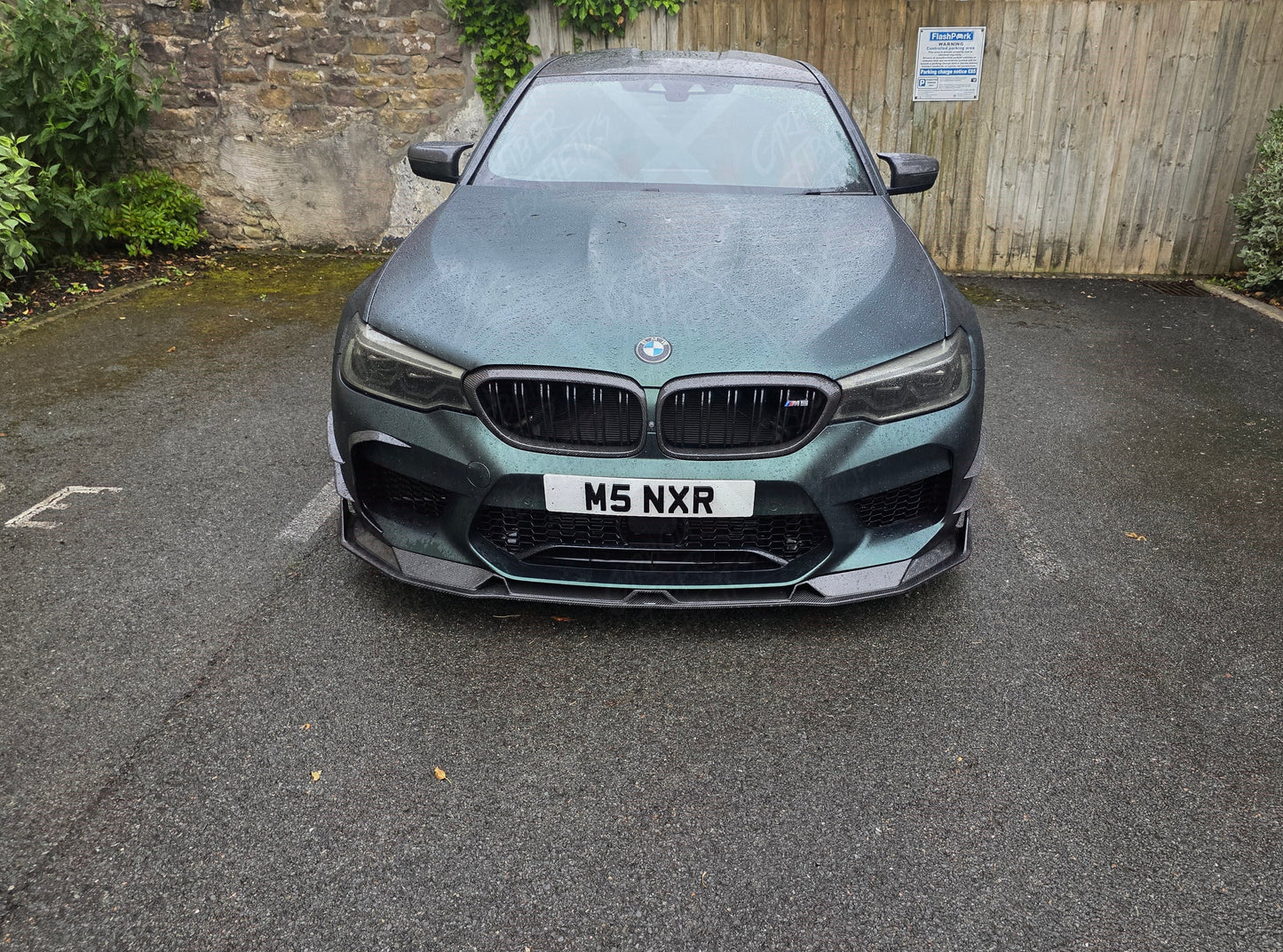 BMW F90 M5 M5C AE Style Carbon Fiber Front Lip