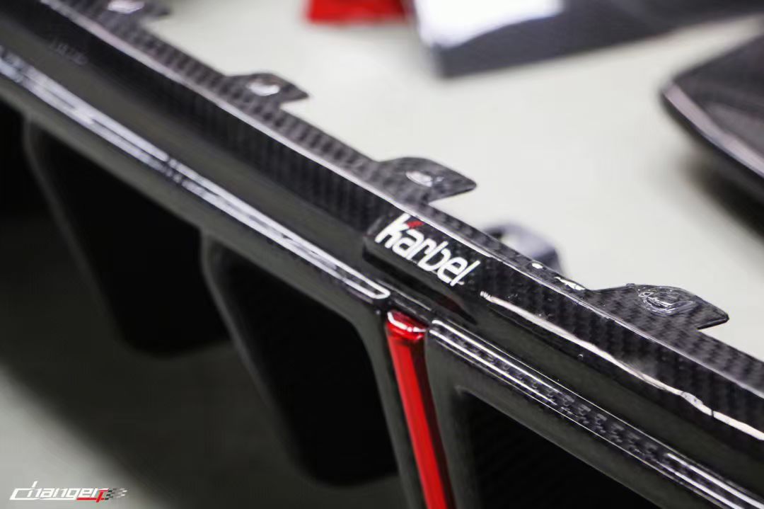 Volkswagen Golf MK8/8.5 Carbon Fiber Rear Diffuser Karbel Design 2020+