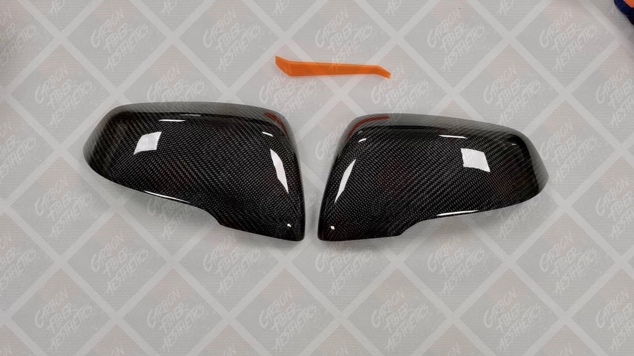 Toyota Supra A90 A91 MK5 Carbon Fiber Mirror Caps OEM Style