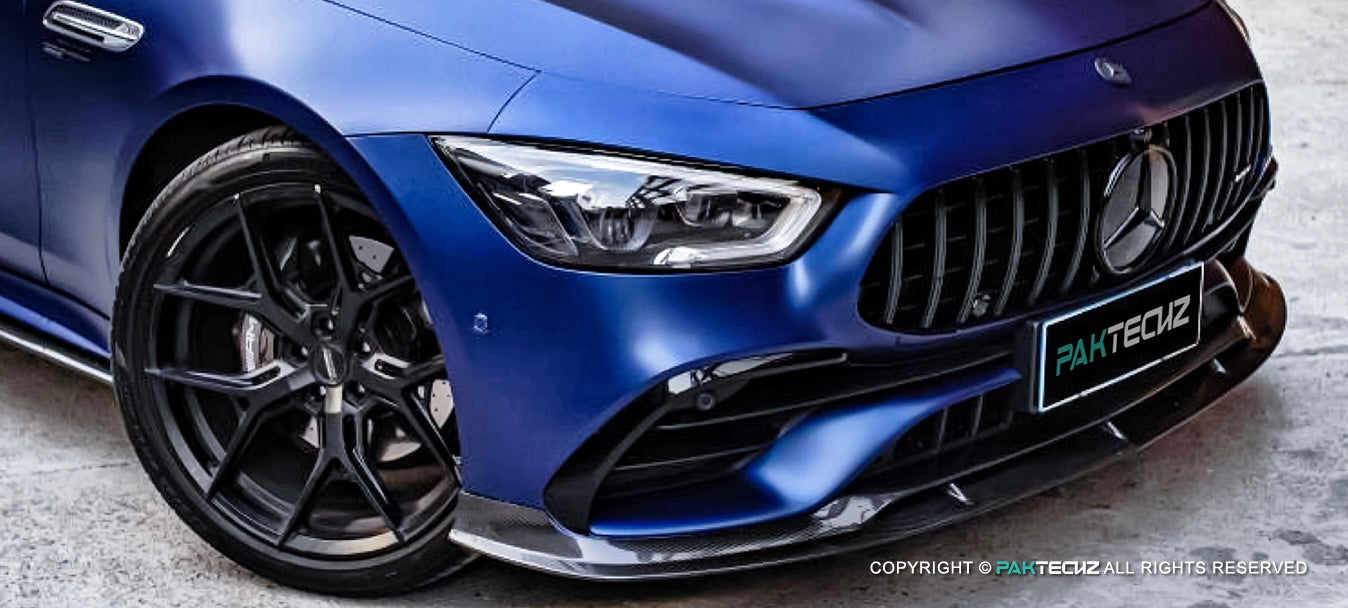 Mercedes Benz GT43/50/53 Carbon Fiber Front Lip X290 Paktechz 2019-24