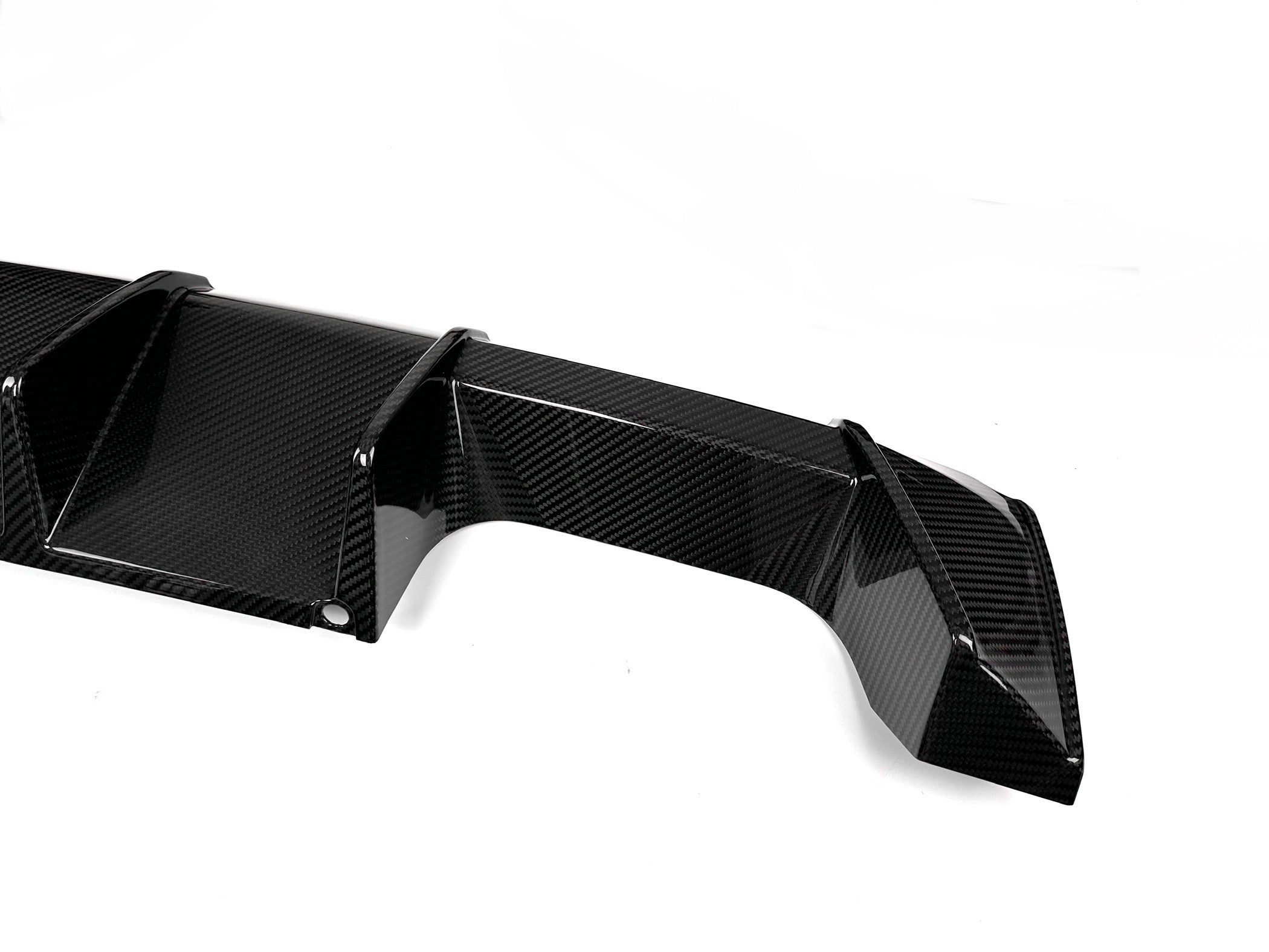 BMW M3 M4 Carbon Fiber MP Style Rear Diffuser 2021-26 G80 G81 G82 G83