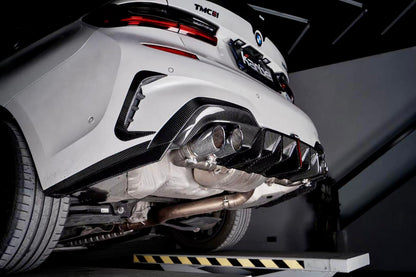 BMW G20 G21 Carbon Fiber Rear Diffuser Karbel Design 19-22 M Sport