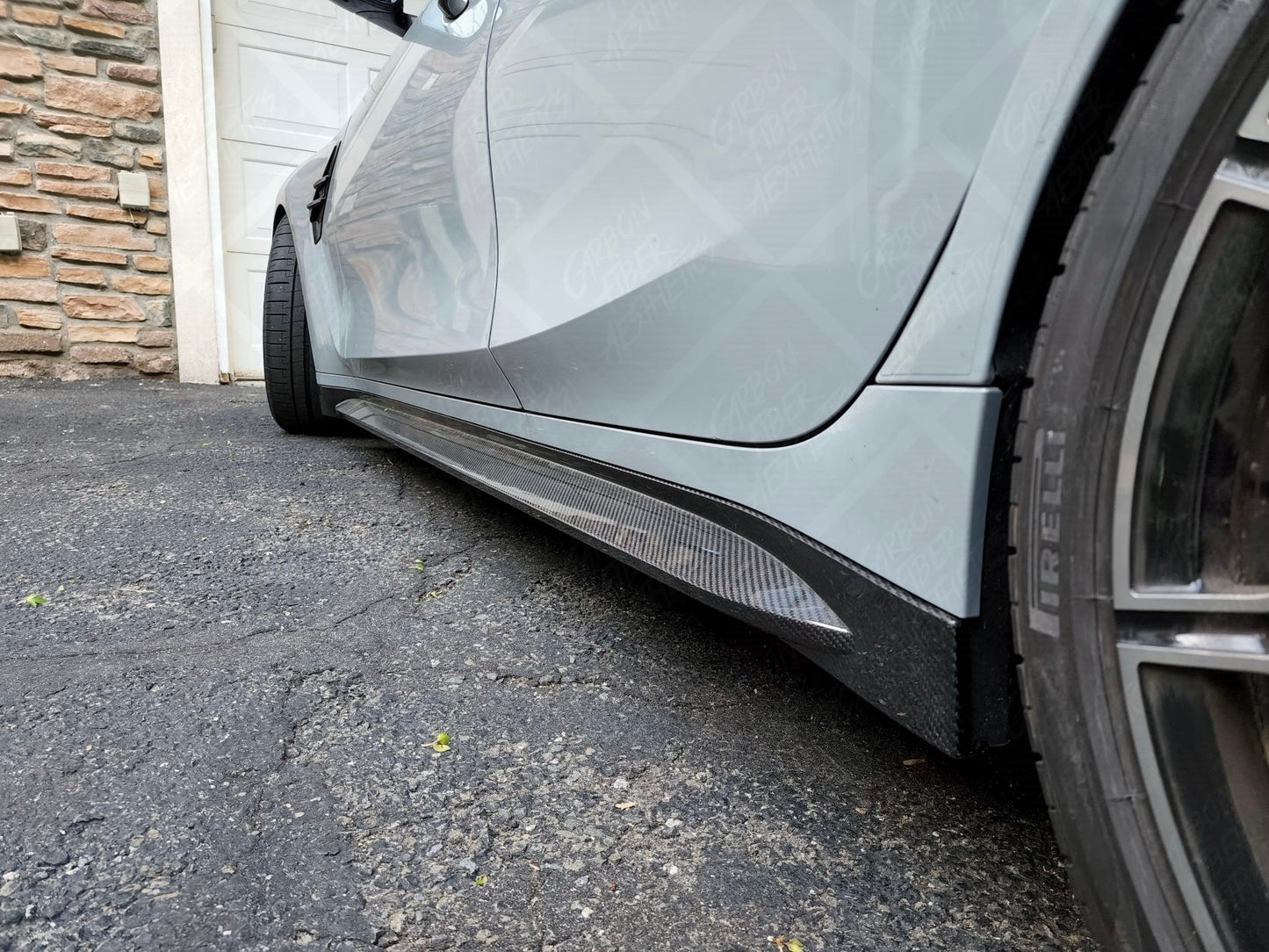BMW G81/G80 M3 OEM Style Dry Carbon Fiber Side Skirts 2021+