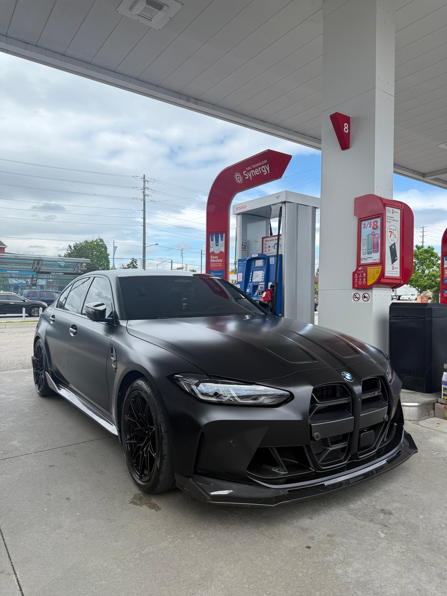 BMW G81/G80 M3 M Performance Style Dry Carbon Fiber Side Skirts 2021+