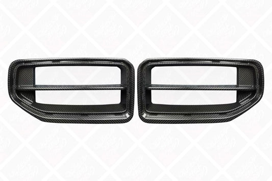 Bmw G87 M2 M Performance Style Dry Carbon Fiber Front Grilles 2023+