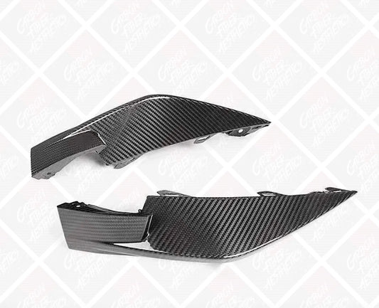 BMW G80 M3 G82 M4 G83 M4 Dry Carbon Fiber OEM Style Front Bumper Splitters